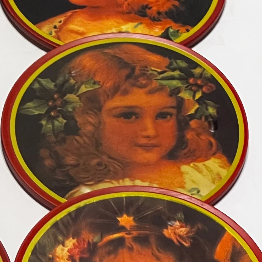 Vintage Coasters Set  1970’s